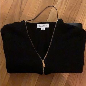 Calvin Klein black cardigan (L)